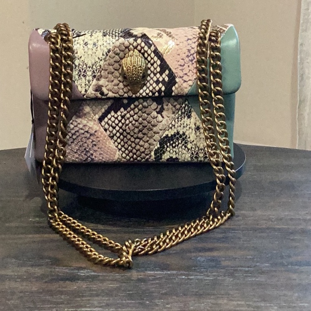 Kurt Geiger London
Leather Mini Kensington Chain Strap Crossbody Bag NWT